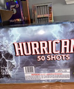 hurricane 50 shot firework