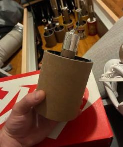 Alternative view of 3 stage strobe rocket